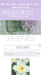 Mobile Screenshot of memoriesfuneralhome.com